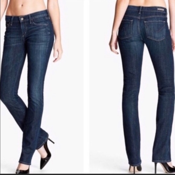 Citizens Of Humanity Denim - Citizens Of Humanity Ana Low Waist Straight Jeans